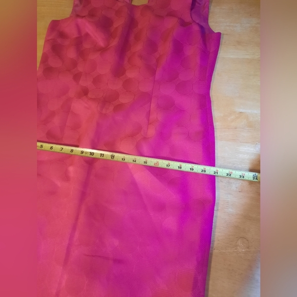 Jones Studio Vibrant Pink Midi Dress - Picture 10 of 10